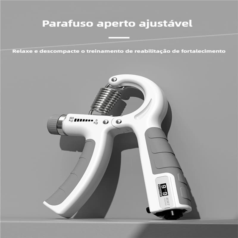 Aderência de mão Hand grip 5-60KG Exercite a força do antebraço e dos dedos