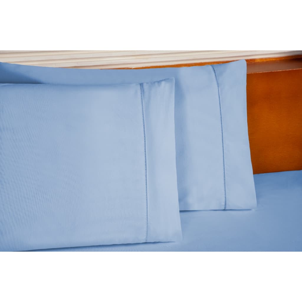 Par de fronha em Percal 100% algodão com Ponto Palito 200 fios