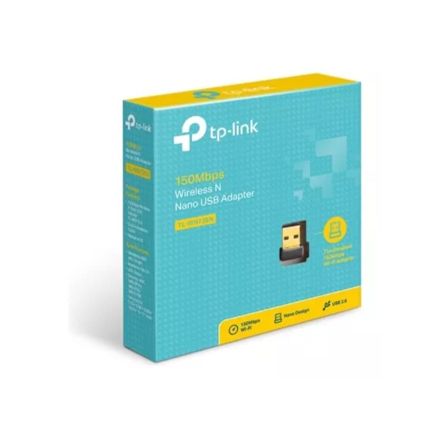 Nano Adaptador Usb Wireless N150mbps - Tl-wn725n - Tp Link