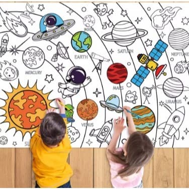 Super Rolo de Papel com Desenho 4m