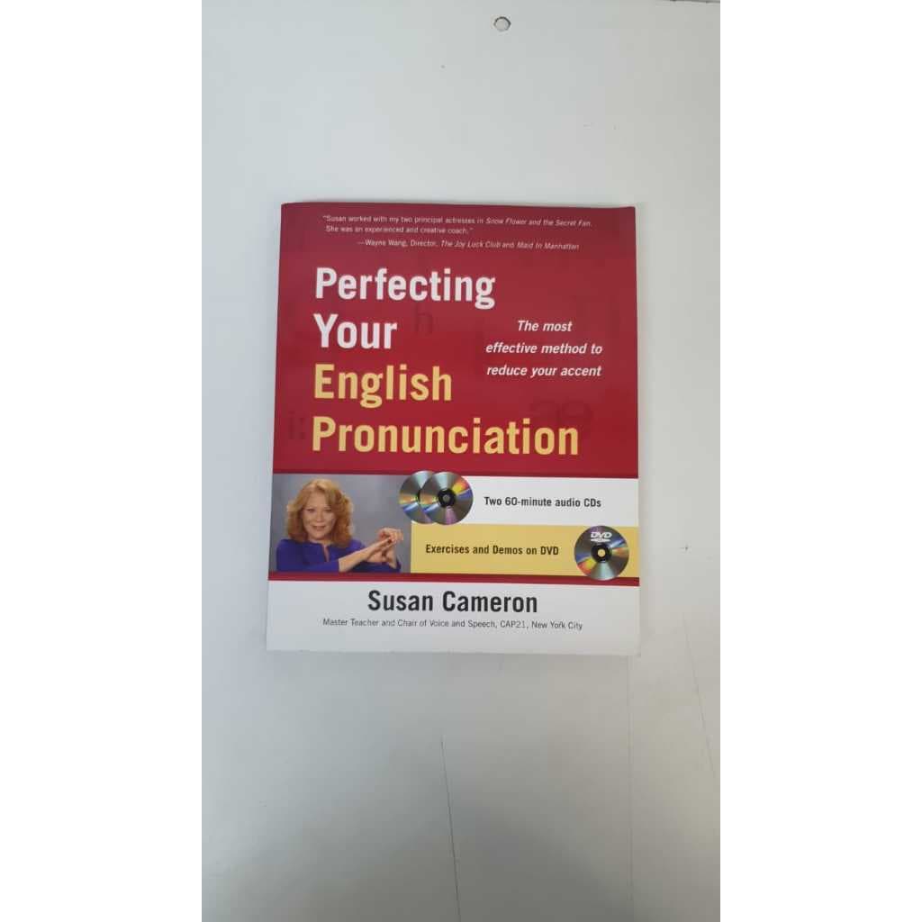 Livro  Perfecting Your English Pronunciation Susan Cameron A3514