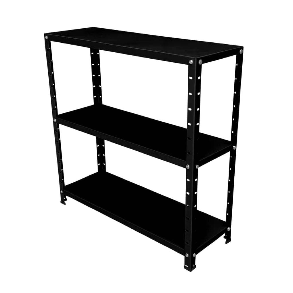 Estante De Aço Armário Multiuso 60cm 3 Bandejas Resistente