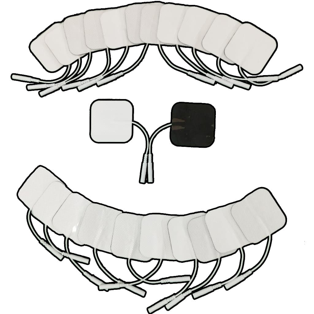 Eletrodo 5 X 5 Auto Adesivo Fisioterapia 5x5 Cm - 4 ou 10 Unidades
