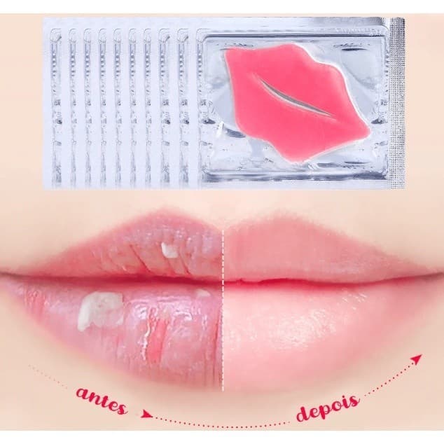 Kit 10 e 20 Unidades Máscara Hidratante Labial