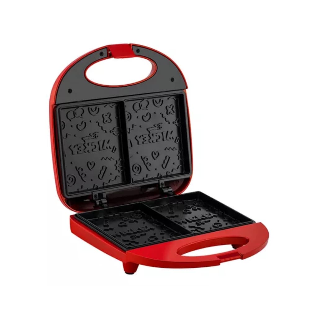 Sanduicheira Mickey Mouse Funny Plates Cor Vermelho Mallory