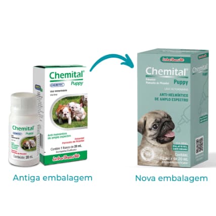 CHEMITAL PUPPY 20 ML - CHEMIPET USO VET