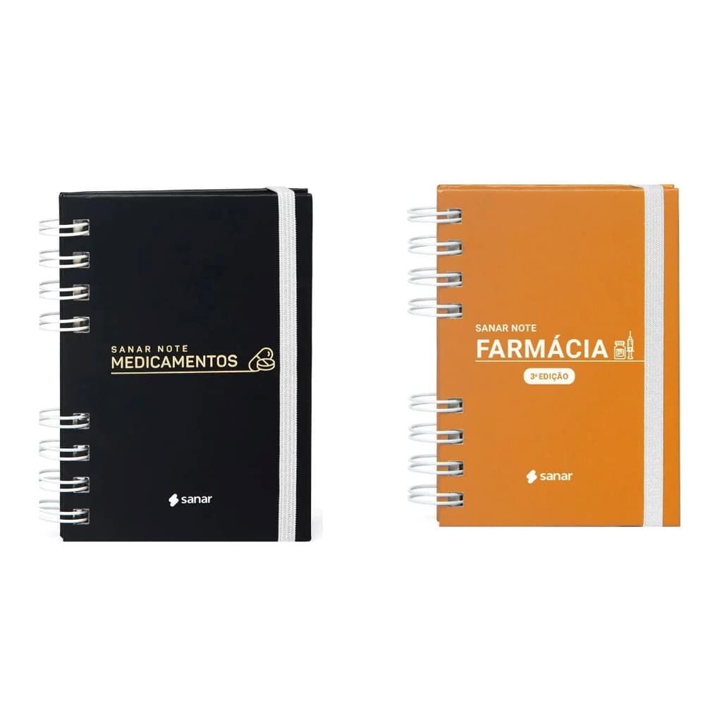 Sanar Note Medicamento + Sanar Note Farmácia Dose Perfeita