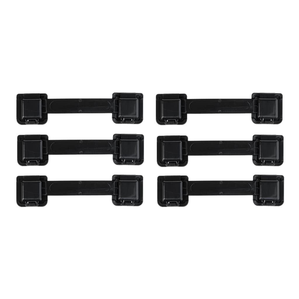 Kit 06 Trava De Gaveta Armário Segurança Protetor Infantil