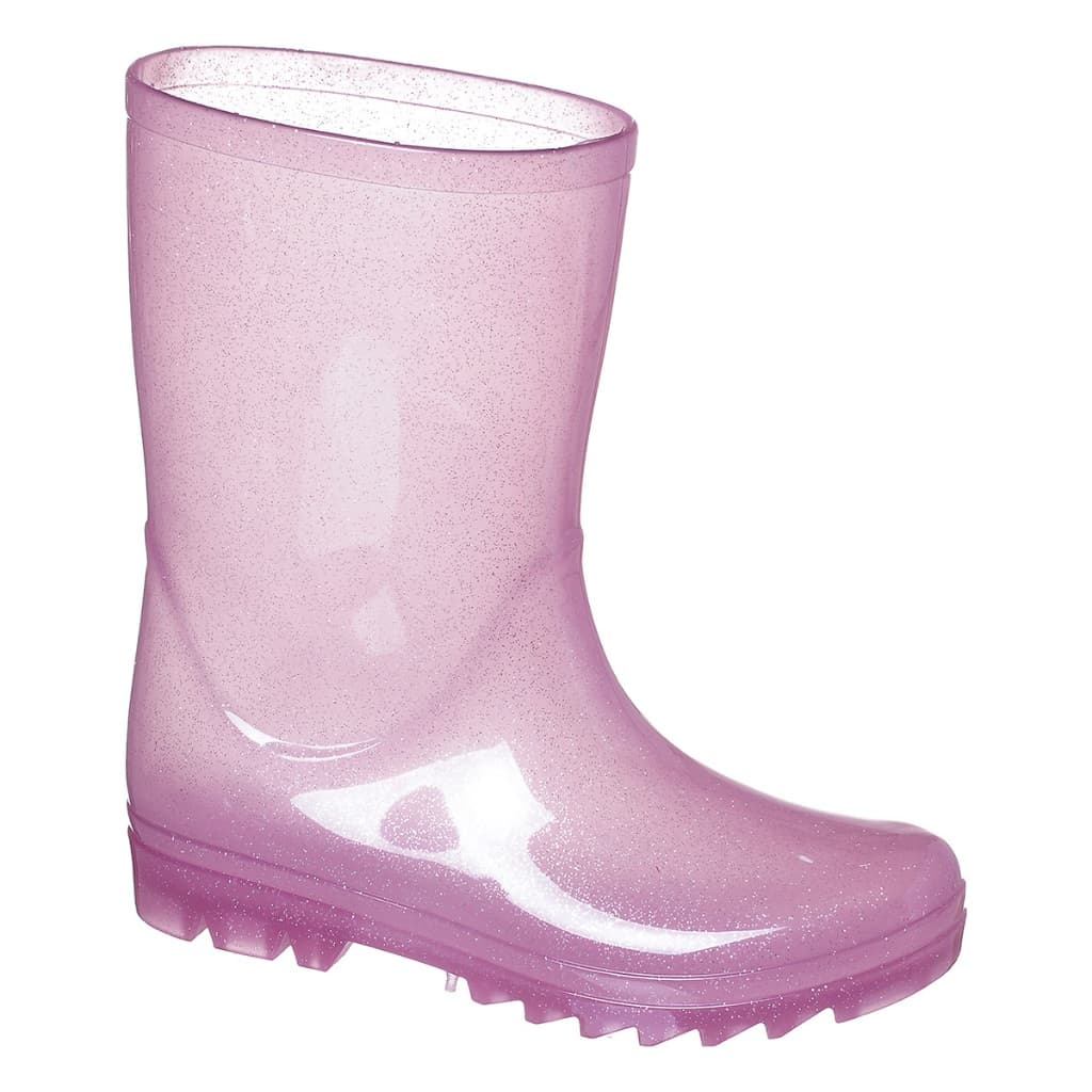 Bota Galocha Infantil Menina Bota Cano Alto Bota Injetada Chuva Gliter Várias Cores