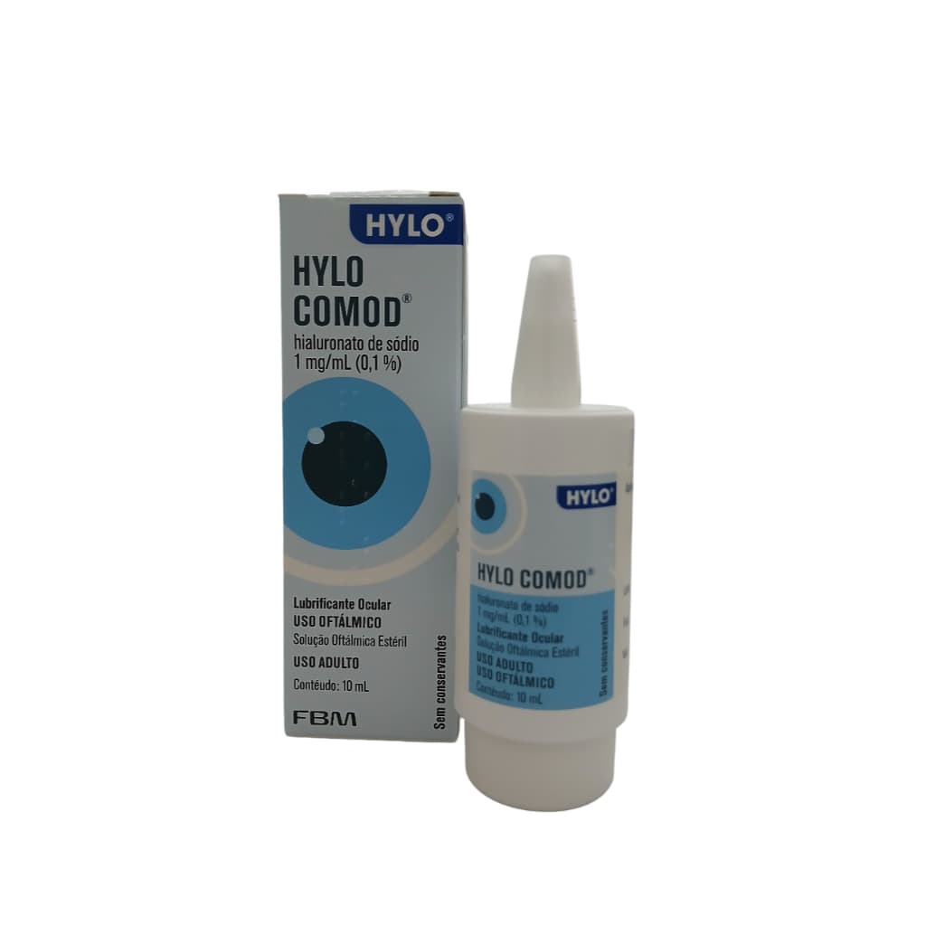 Colírio Lubrificante Ocular Hylo comod 10mL
