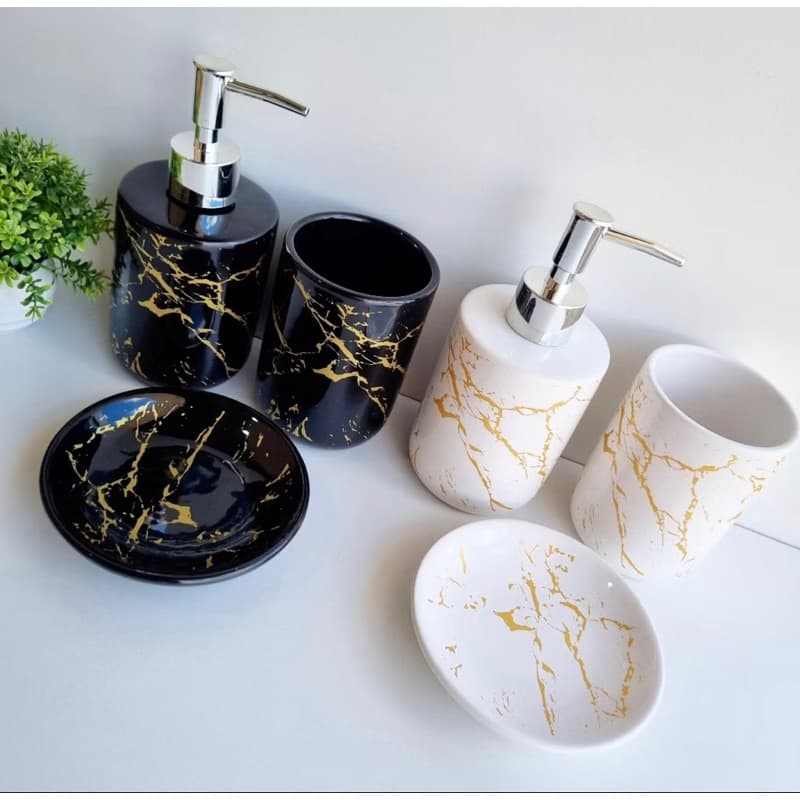 KIT CONJUNTO BANHEIRO 3 PEÇAS CERAMICA