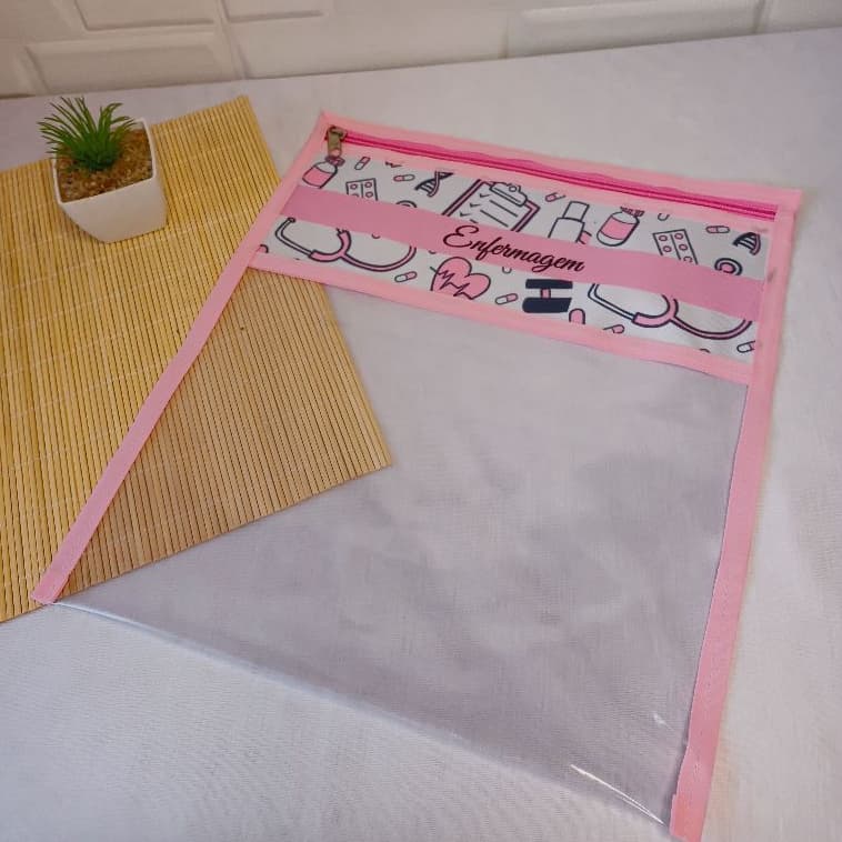 Porta Jaleco Profissões personalizado