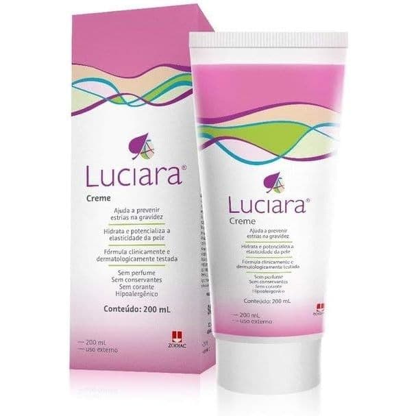 Creme Luciara Antiestrias Preventivo Hidratante 200ml