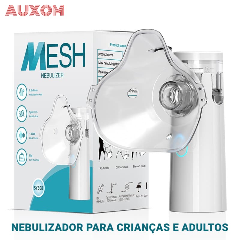 Nebulizador Inalador Portátil Adequado Para Crianças E Adultos