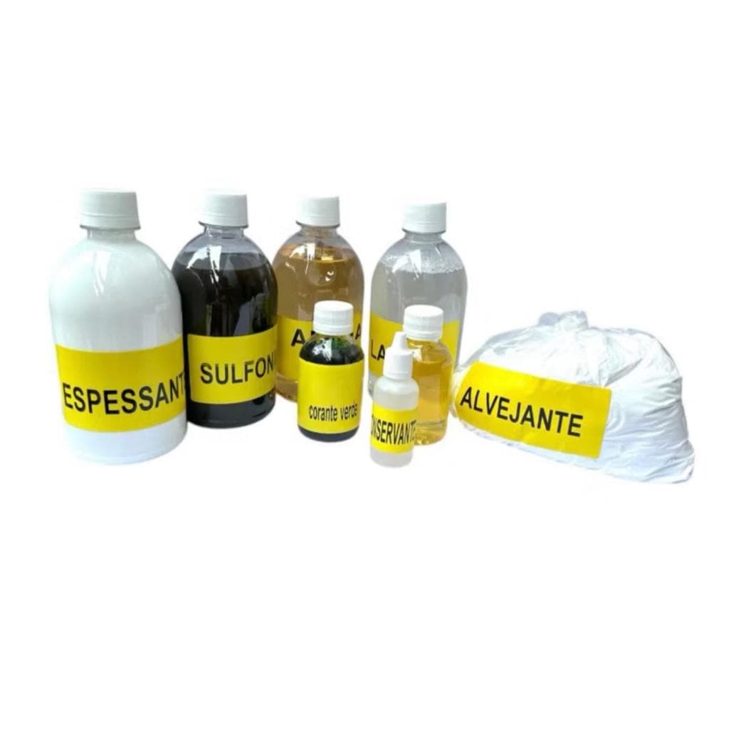 KIT PARA FABRICAÇÃO DE SABÃO LÍQUIDO CONFORT - 50L