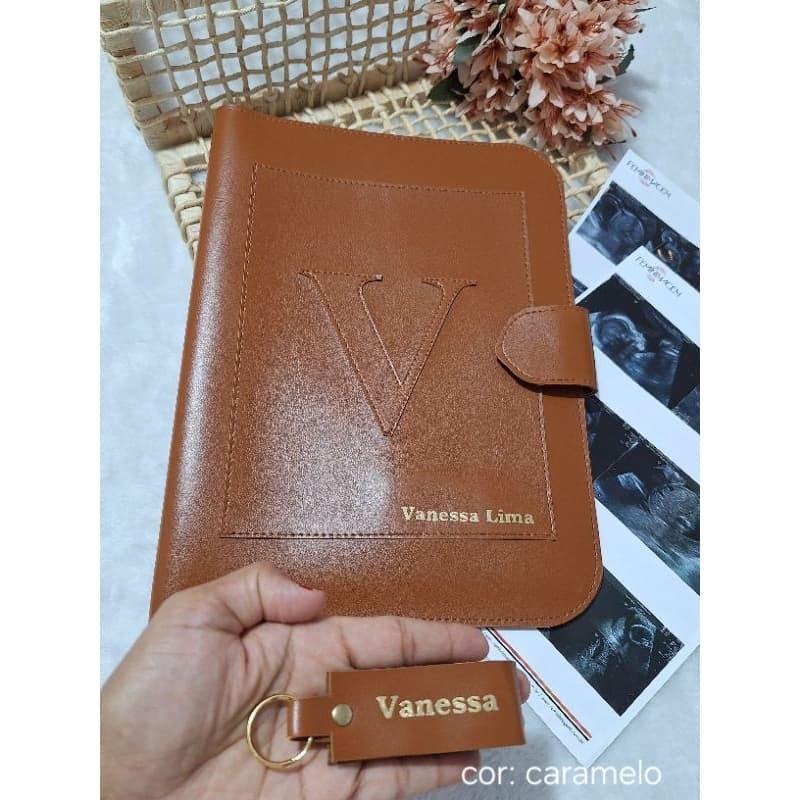 Pasta porta documentos da gestante / Pasta catálogo / documentos do bebê