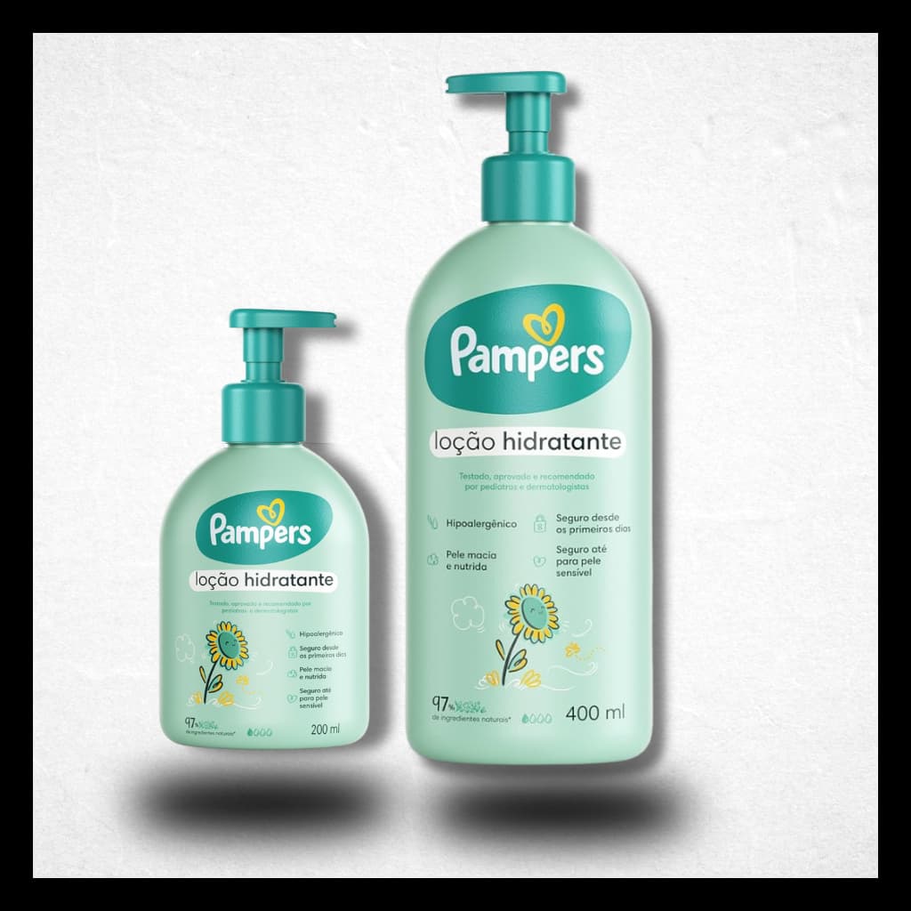Loção Hidratante Infantil Pampers 200ml
