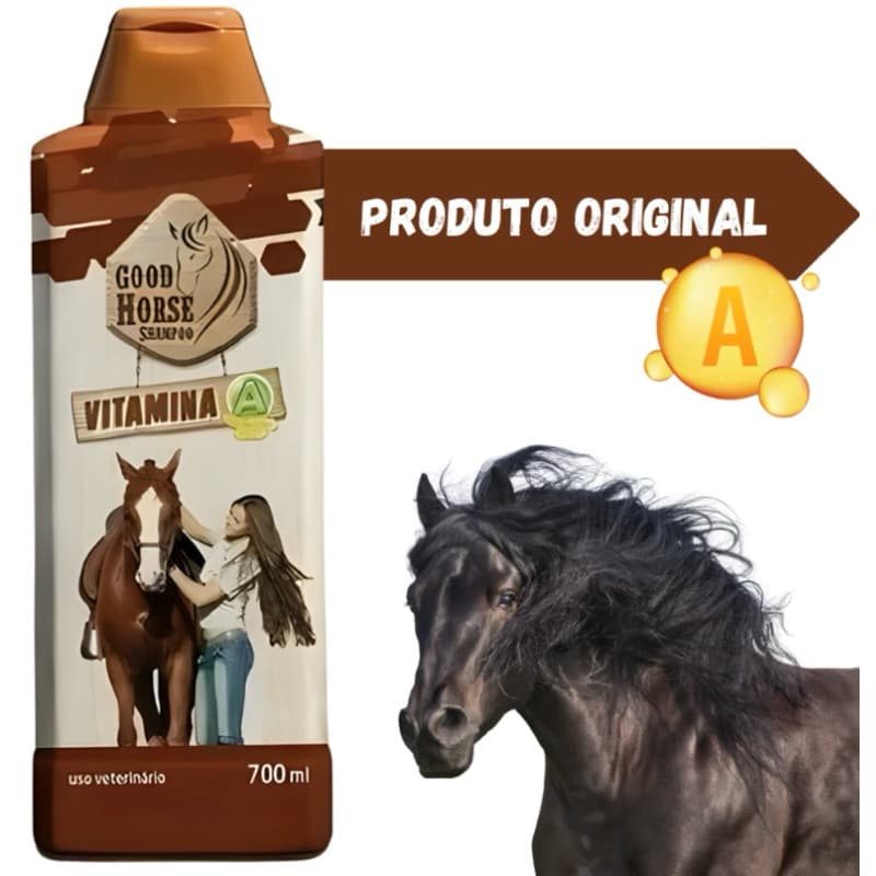 Shampoo Good Horse Com Vitamina A 700ml