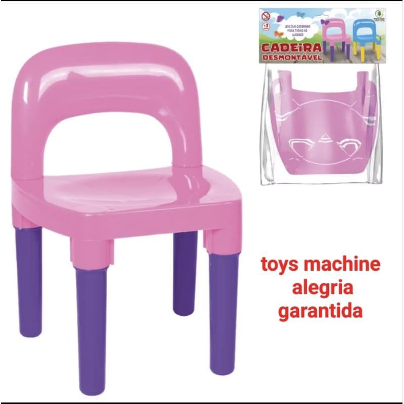 Cadeira/Cadeirinha infantil Desmontável interativa colorida meninos/meninas