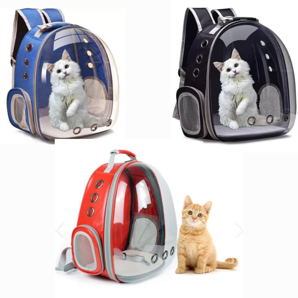 Mochila Bolsa Pet Visão Panorâmica Astronauta Color Gato Ou Cachorro