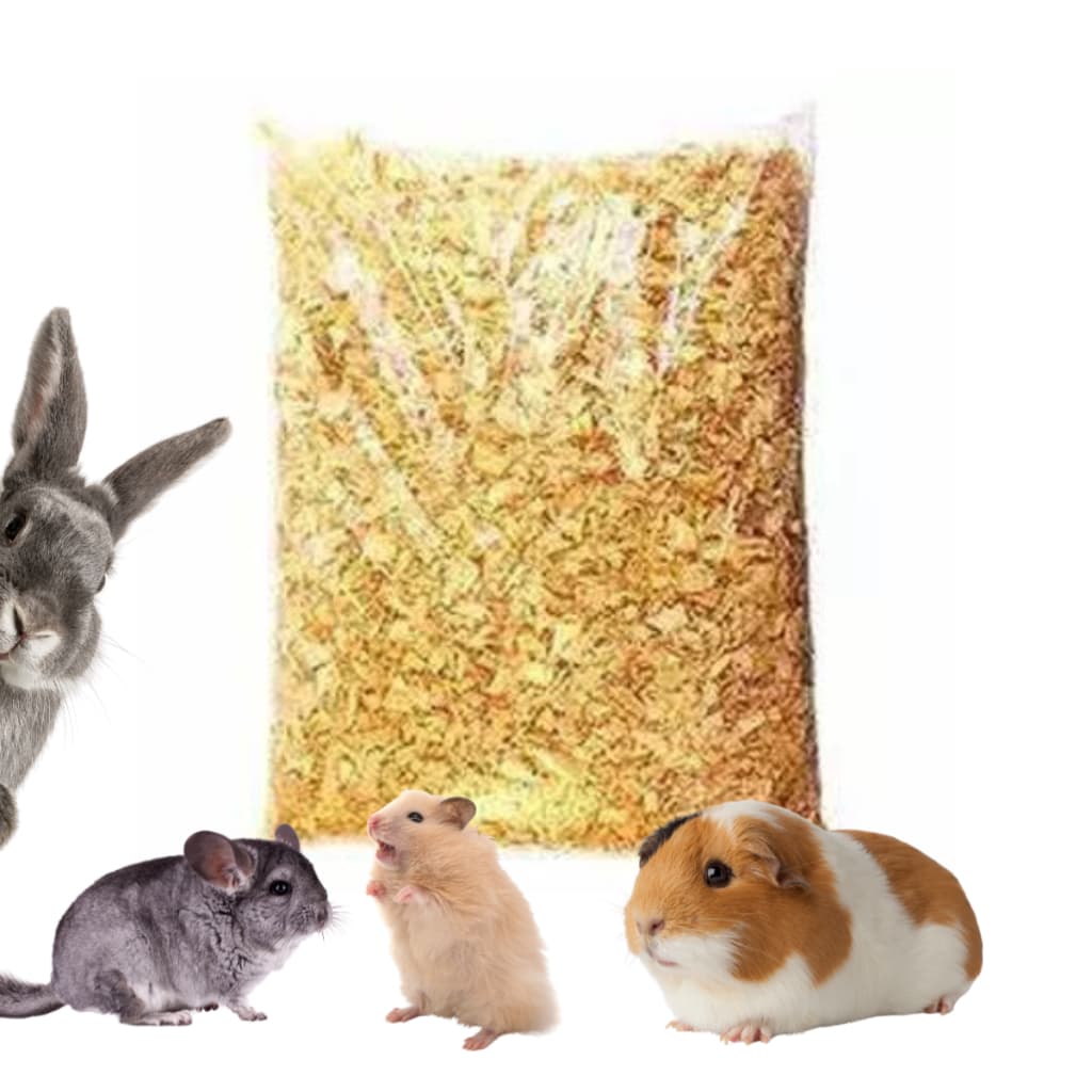 Serragem Flocada Para  Hamsters, Coelhos, Porquinho da Índia Chinchila e Aves em geral.