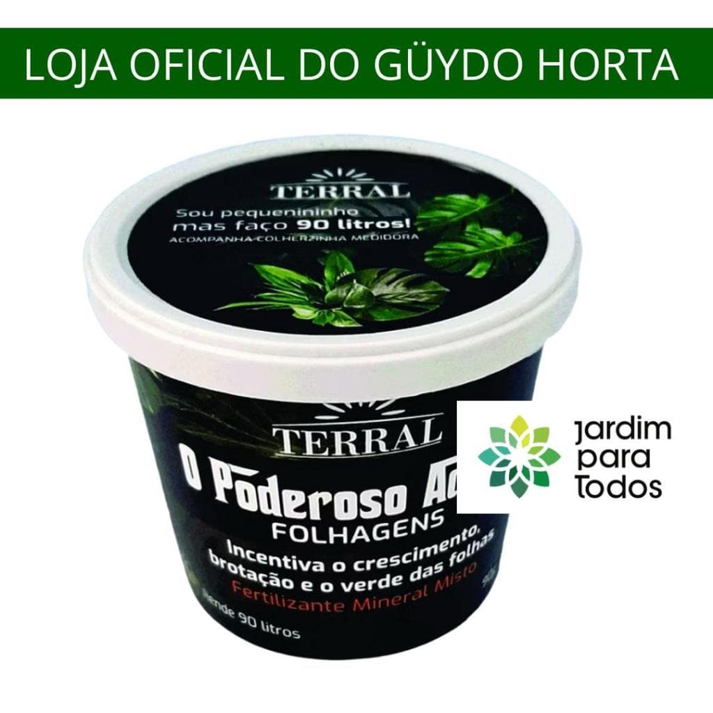 Poderoso Adubo Folhagens 90g