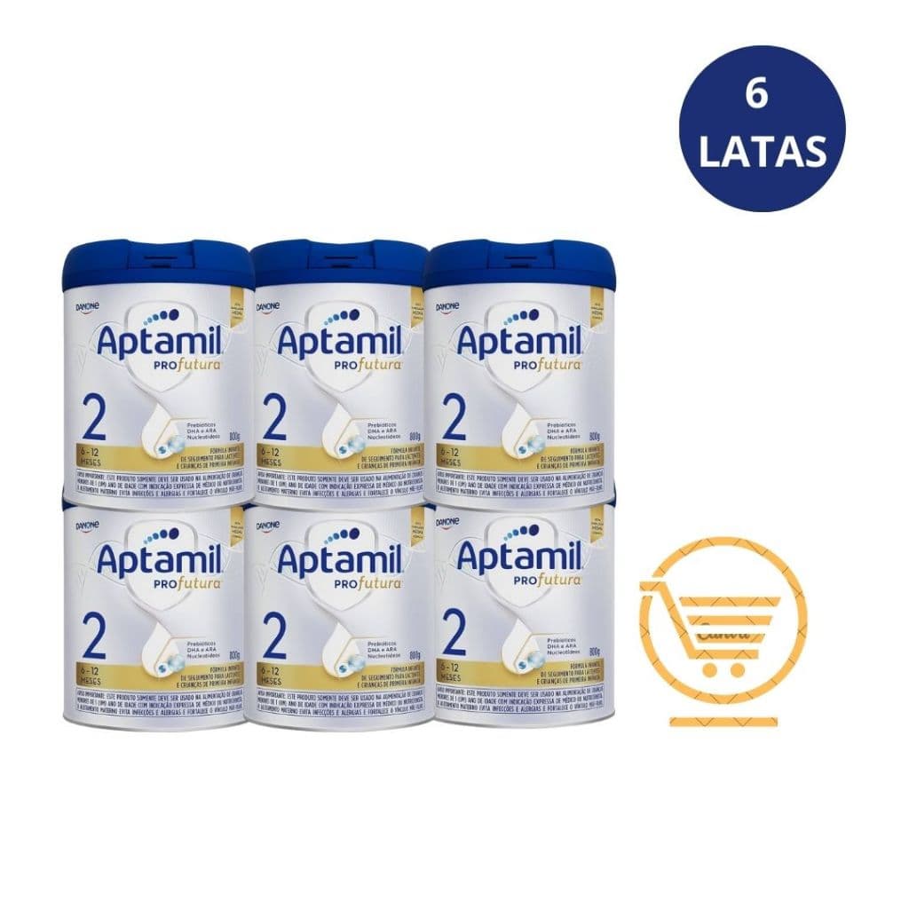 Aptamil Profutura 2 800g - 6 latas