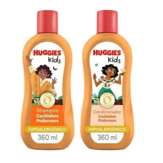 Huggies Kids Shampoo / Condicionador Cachinhos Poderosos 360 ML
