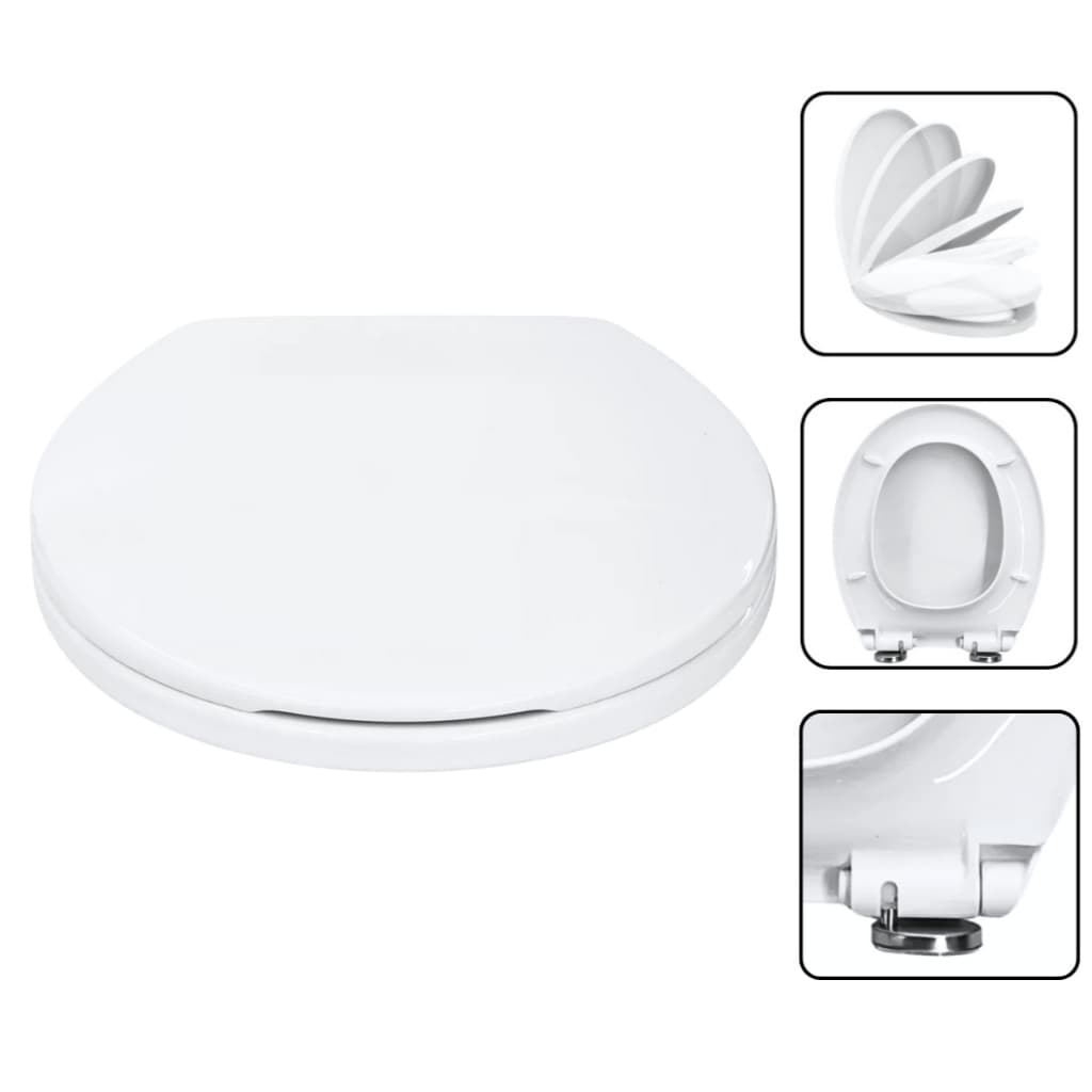 Assento Tampa de Vaso Privada Oval Universal Fechamento Suave Soft Close Compatível Deca