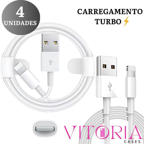 Cabo De iPhone USB Carregamento Rápido Turbo Lightning USB 1 Metro