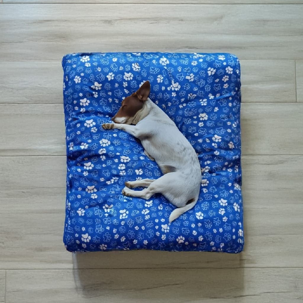 Cama Colchonete Almofada para Cachorro ou Gato Pet Pequeno Médio e Grande Lavável com Zíper