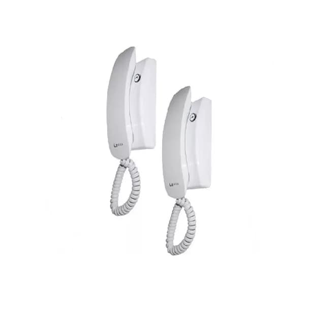 Kit 2 Monofone Universal Lr2015 Branco Lider Modelo Slim