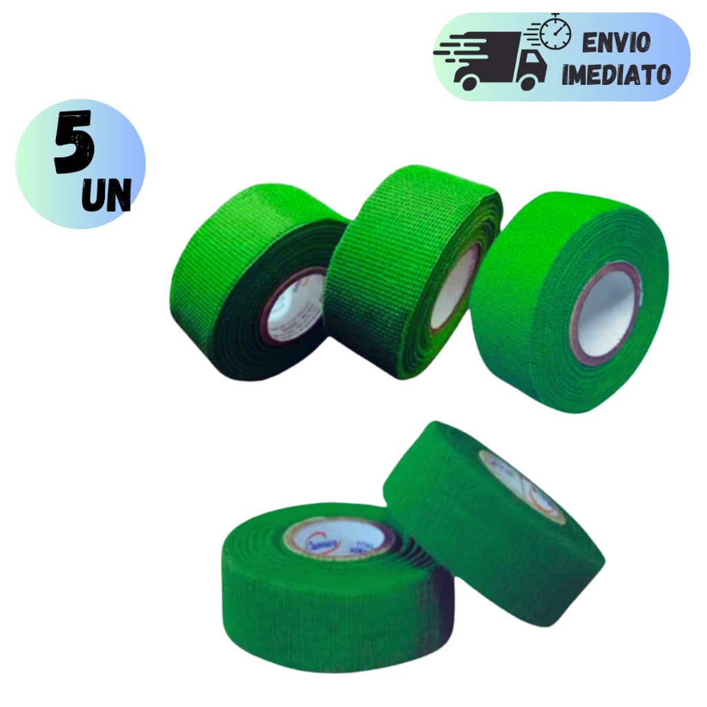 KIT 3/5 FITAS CREMER BANTEX PROTETOR DE CORTES DEDOS E MÃOS 25mm x 15 METROS BANDAGEM E ESPORTES
