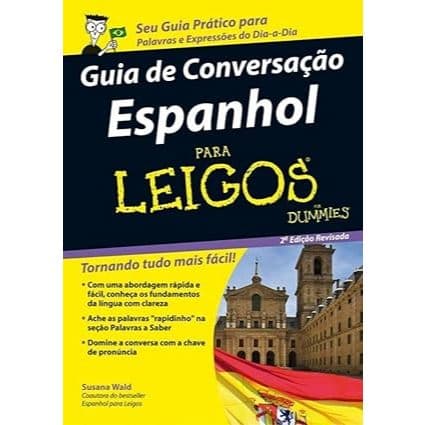 Livro Guia de Conversação Espanhol Para Leigos Susana Wald