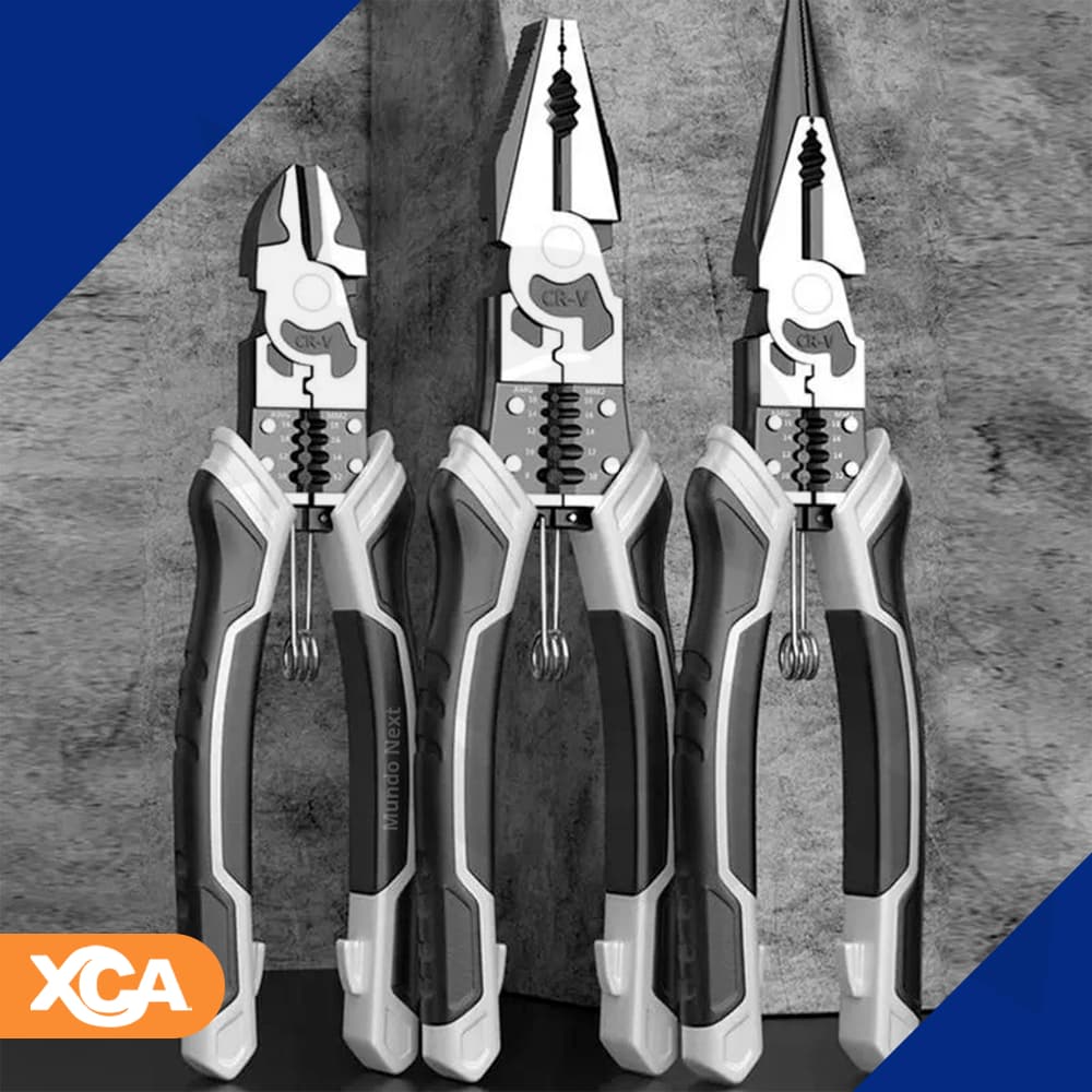 Alicate Universal Multifuncional Eletricista Profissional Diagonal Heavy Agulha Ferramentas Hardware