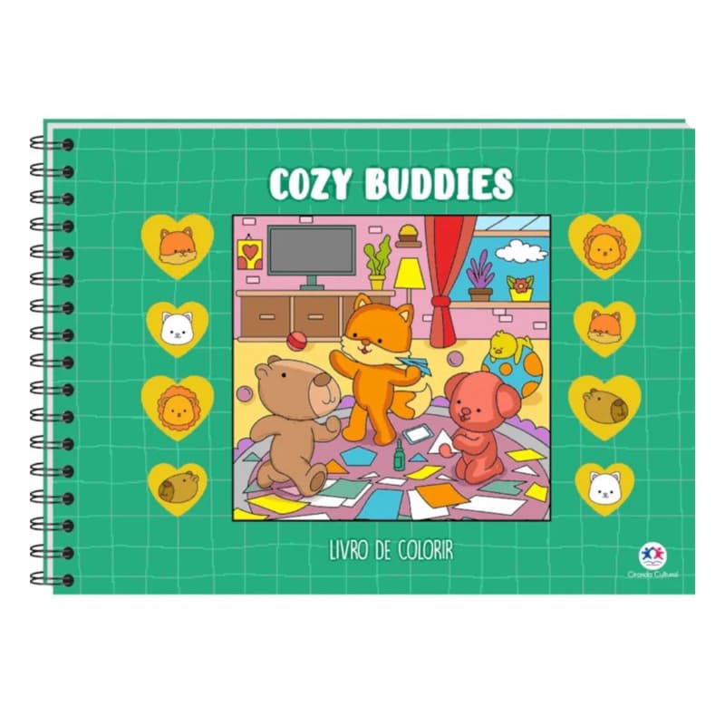 COZY BUDDIES - LIVRÃO DE COLORIR