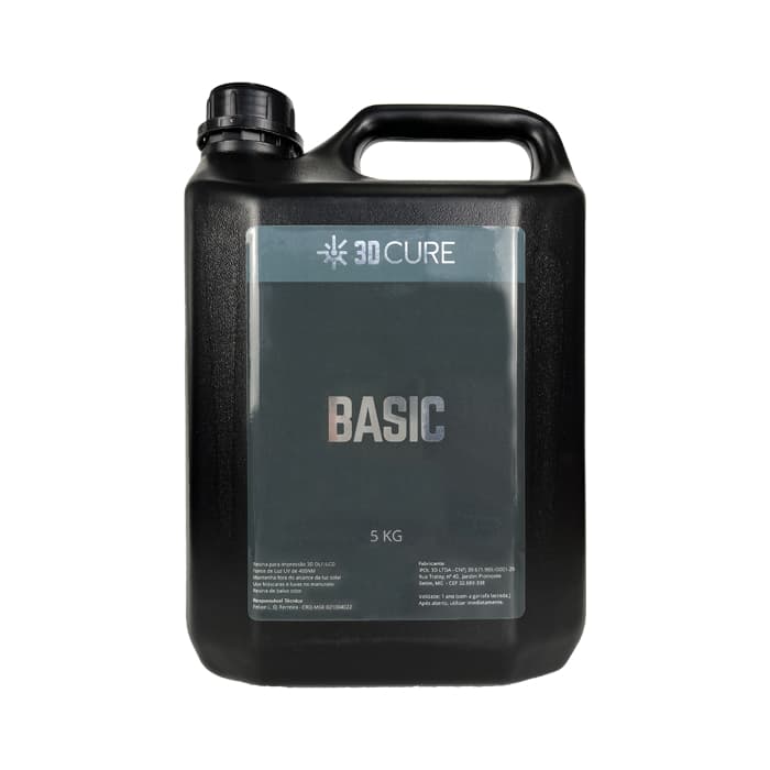 Resina Impressora 3D Cure Basic 5Kg