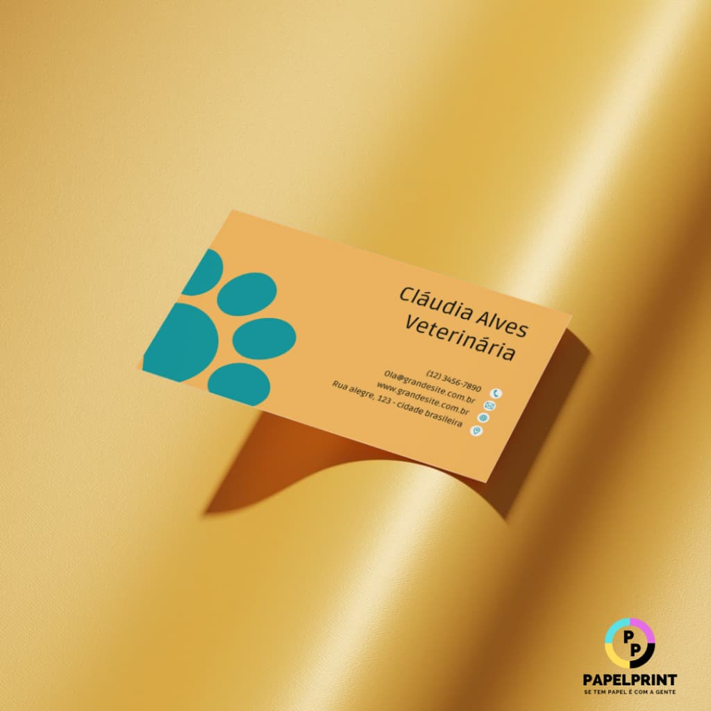 Cartões de Visita Frente e Verso Fosco ou Brilho