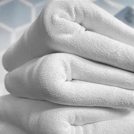 10 Panos de Chão Alvejado Gigante Saco Duplo 100% Algodão