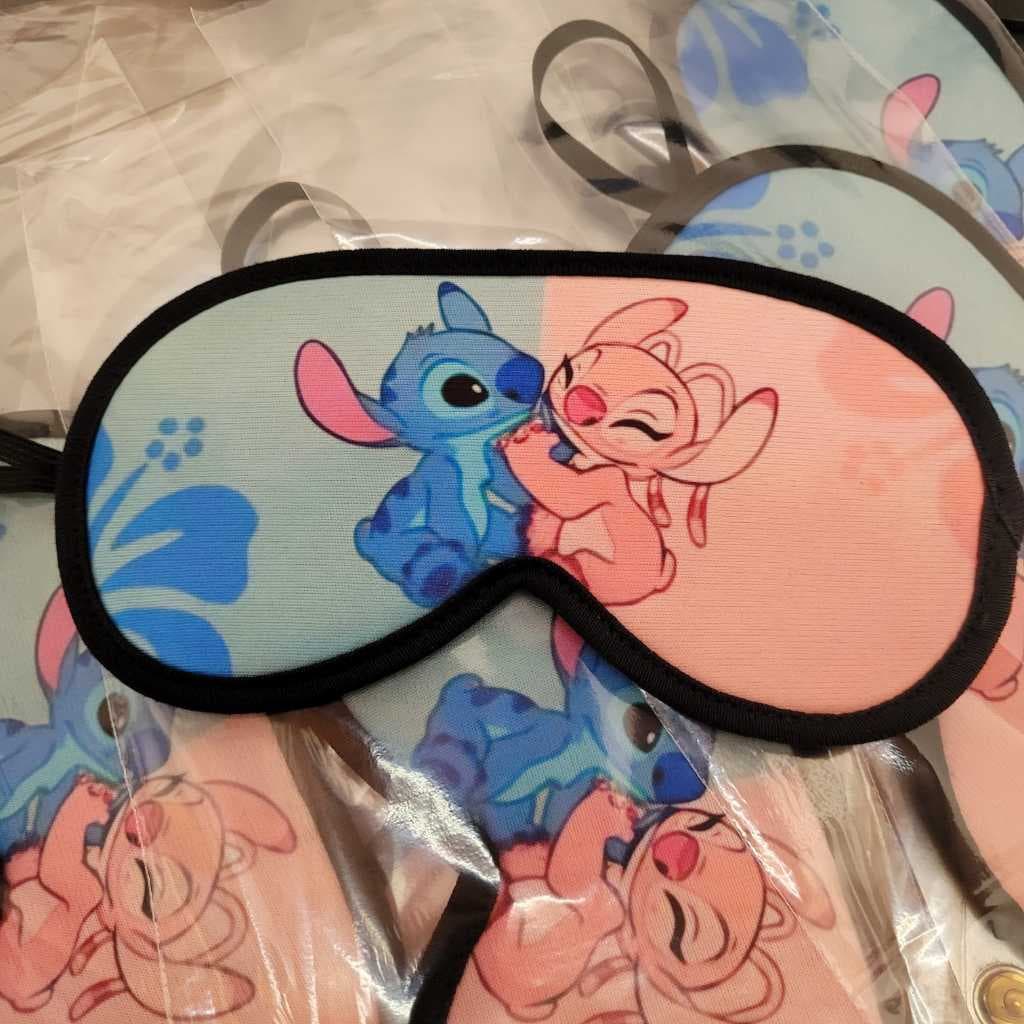 5 Máscaras do Stitch e Angel - Stitch e sua namorada em uma única máscara ou separados.