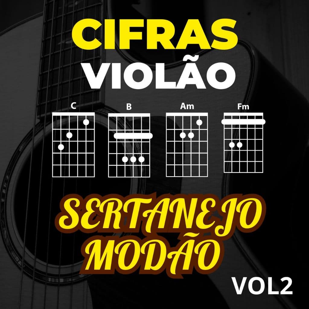 Cifras Sertanejas Modão Raiz VOL2 para Violão
