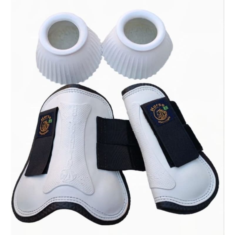 Caneleira pvc neoplene vaquejada cavalo cavalgada(escolha)