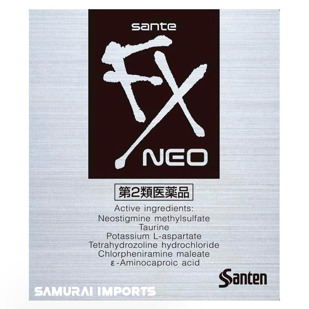 Colírio Japonês Sante FX Neo 12 ml - Alívio e Frescor Imediato para Seus Olhos!
