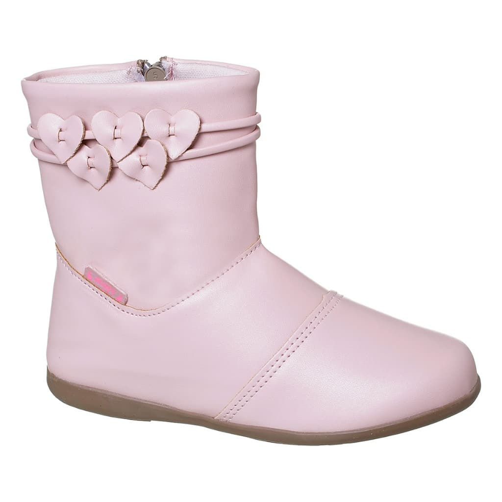 Bota Infantil Feminina Botinha de Menina Cano curto Delicada