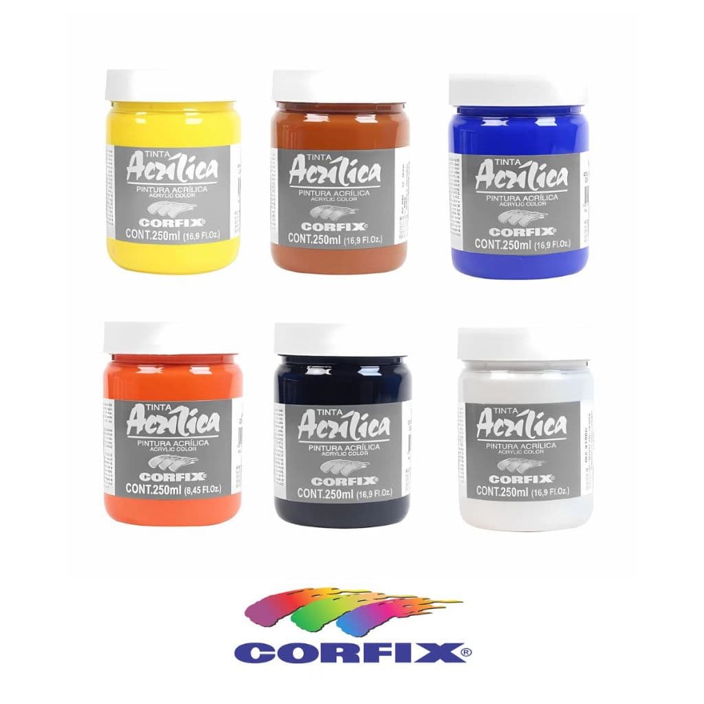 Tinta Acrílica Color Corfix 250ml G1 - 80300
