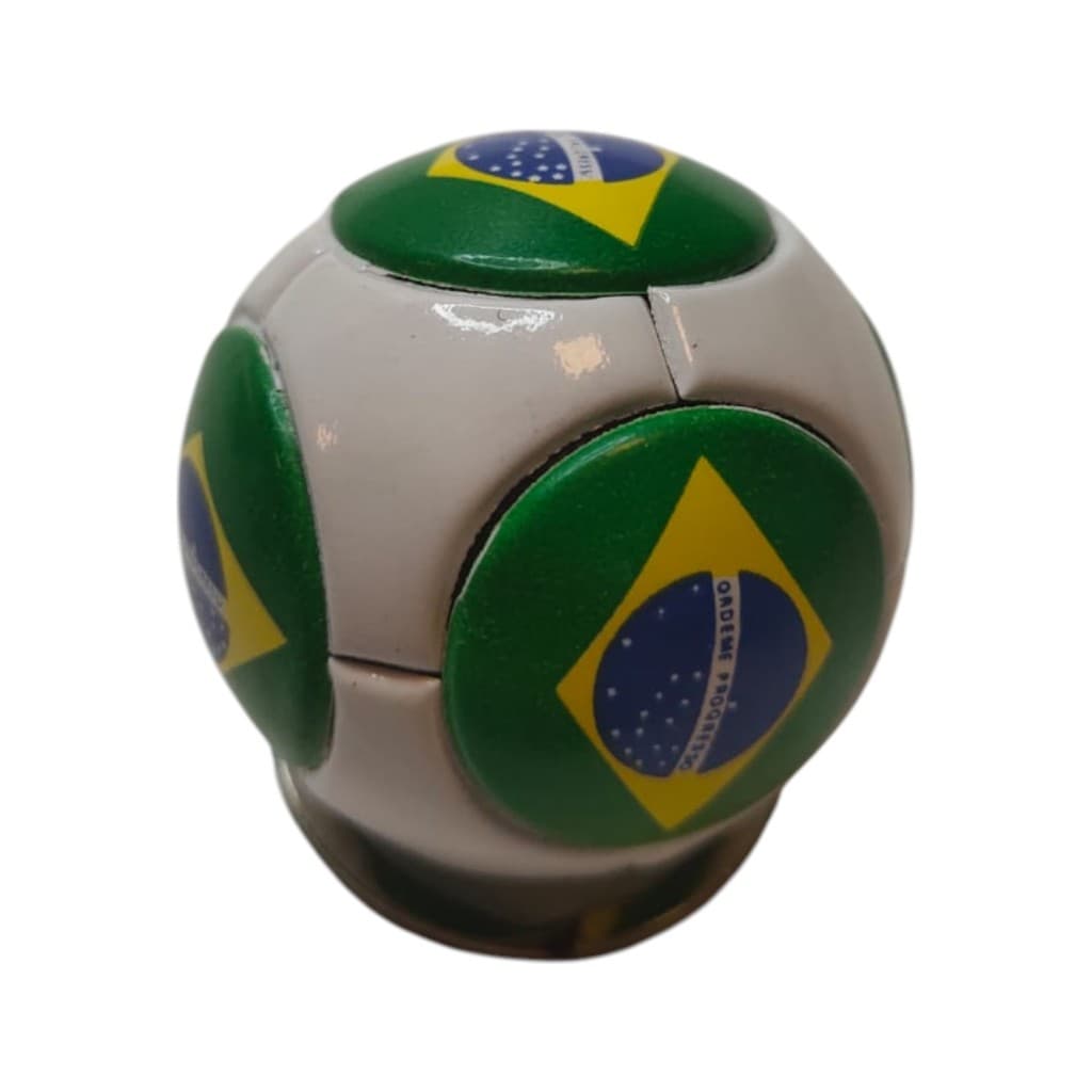 Kit com 12 Chaveiros para revenda ou Lembrancinha Bola de Futebol Brasil