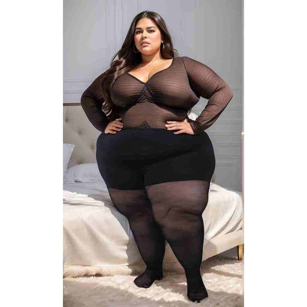 Meia Calça Plus Size Modeladora , OFICIAL a única que nao desfia e lavável do tam 42 ao 68