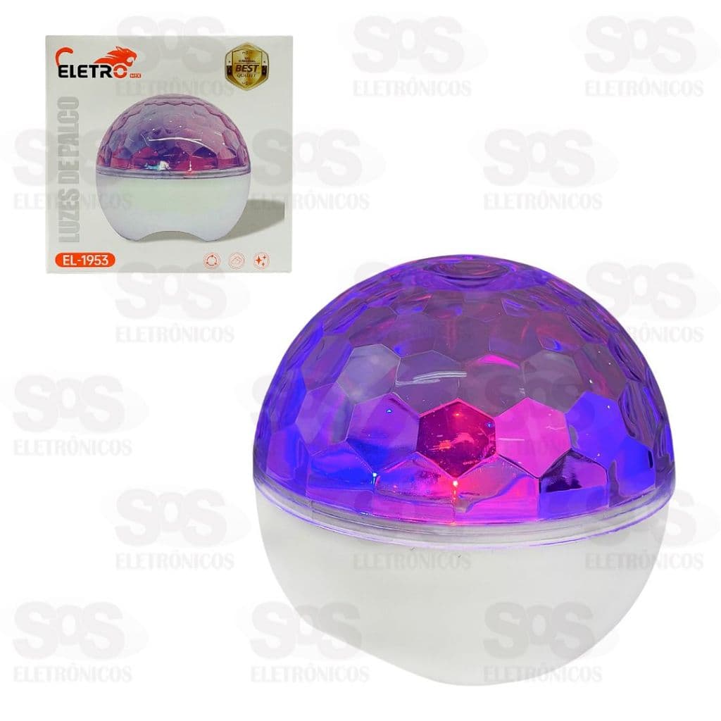 Mini Globo de Luzes 5W USB Eletromex EL-1953