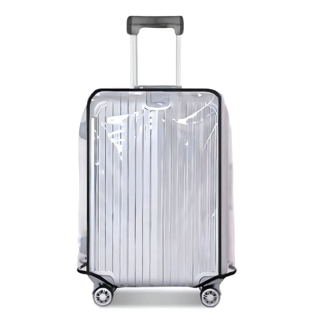 Capa Protetora Para Mala De Viagem Proteção Transparente Resistente Impermeável PVC Tamanho P M G - 10 ATÉ 32 KG