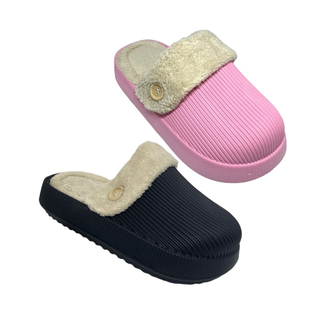 Sandália Pantufa Inverno Chinelo Frio Confortável Pelucia